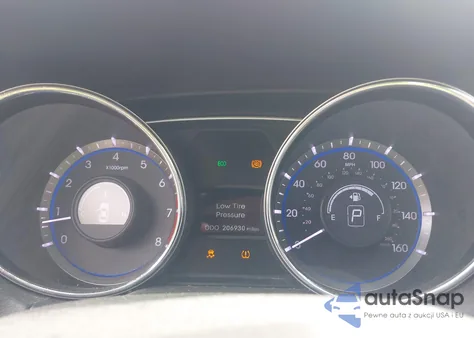 2014 Hyundai Sonata Gls z USA, uszkodzony, nr VIN 5NPEB4AC3EH925916